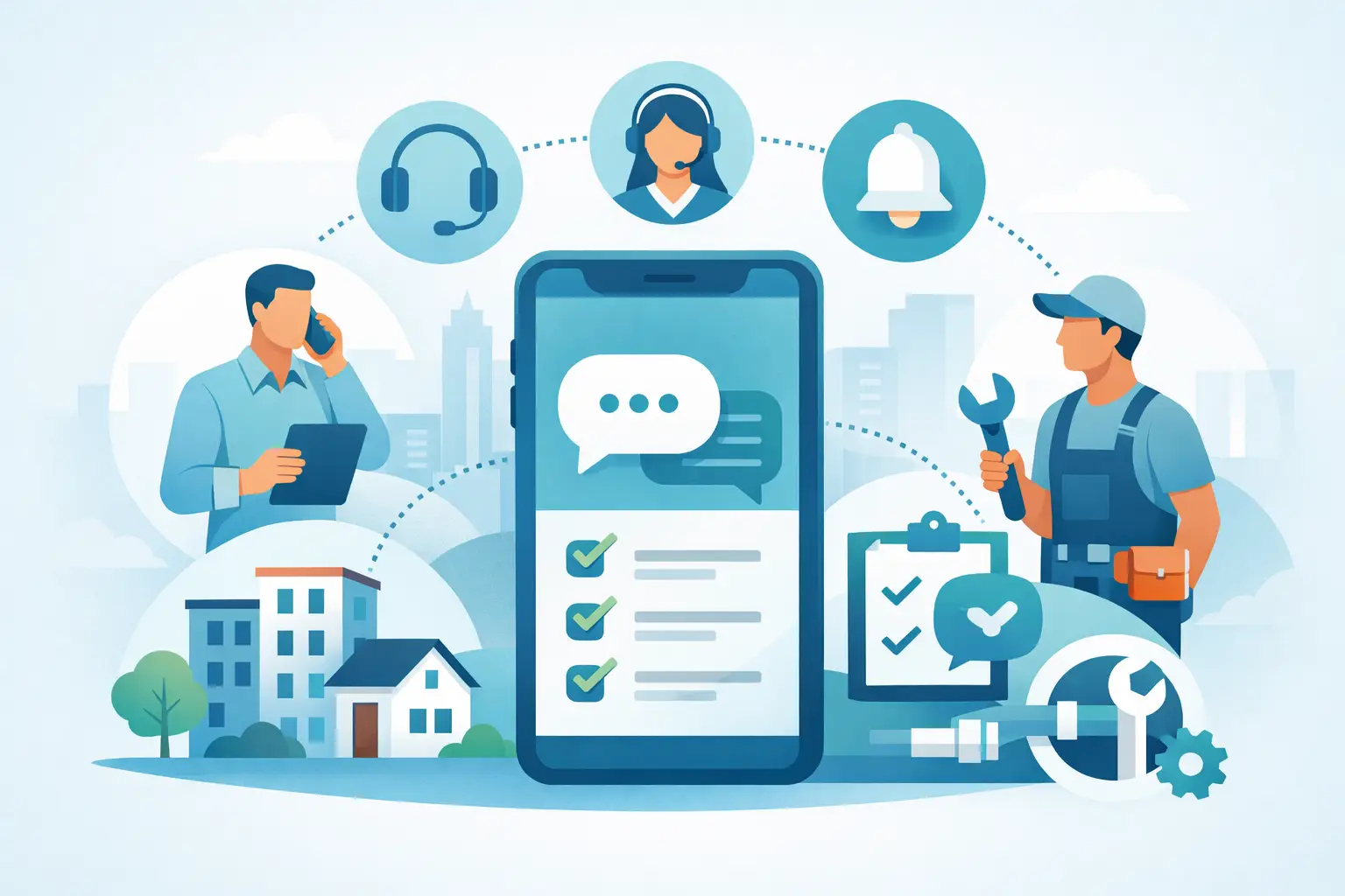 Unified Property Maintenance Communication
